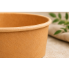 Kraft Salade bowl 1000ml bruin