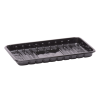 APET KS 73 L vleeswarenschalen formaat 230 x 135 x 20 mm (Zwart)