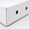 Paraatdozen 700 grams met deksel formaat 390 x 290 x 120 mm (Wit)