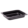 PP 1/2 gastro spuitgietschaal zwart