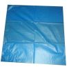 HDPE vlakke zakken 30my formaat 70 x 130 cm (Blauw)