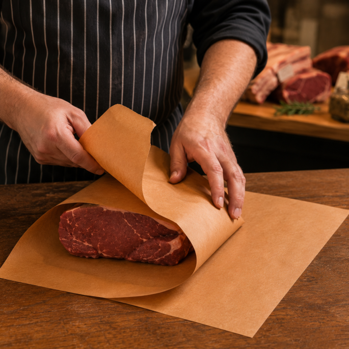Meat saver papier 65 g/m2 peach
