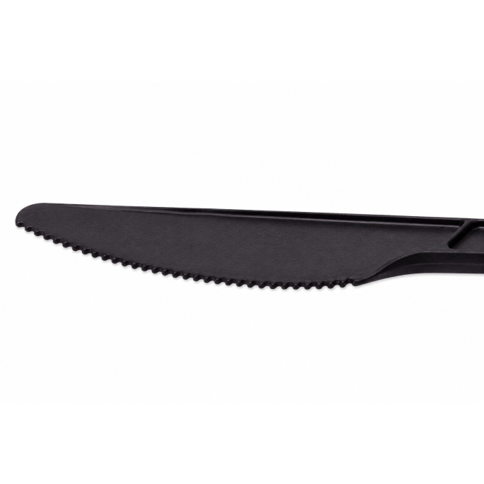 Messen antraciet PP 187mm