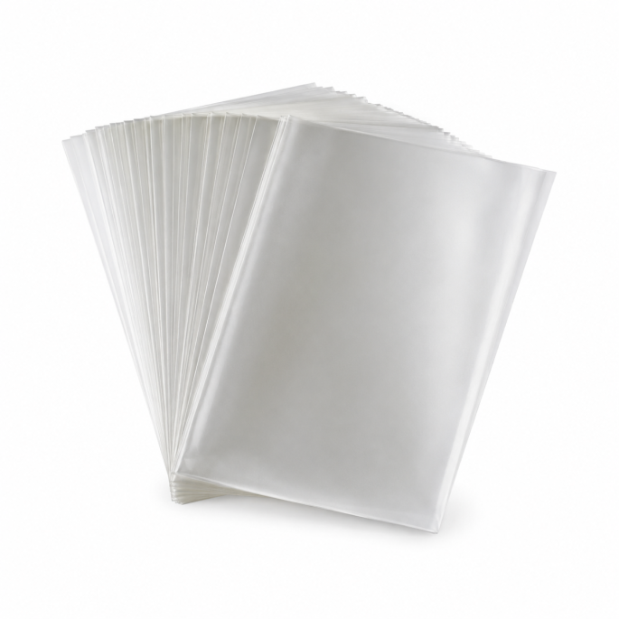 PP tussenleggers perfo vleeswaren formaat 130 x 200 mm (Transparant)