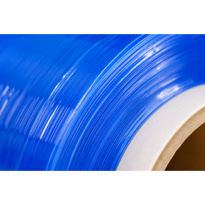 Handwikkelfolie 23my 500 mm x 300 m blauw