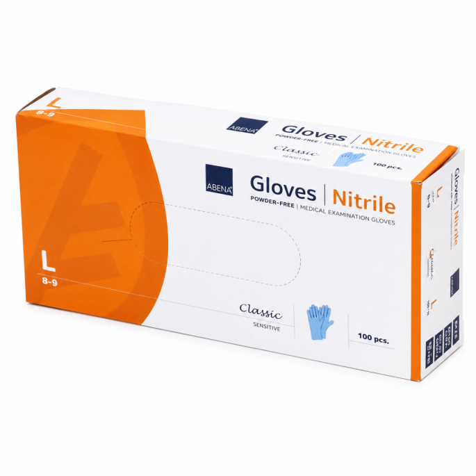 Nitril handschoenen blauw