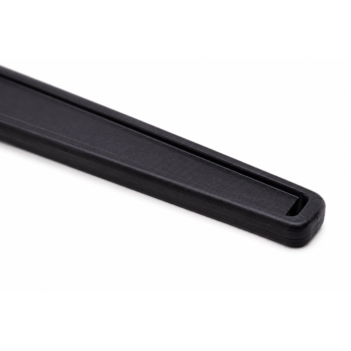 Messen antraciet PP 187mm
