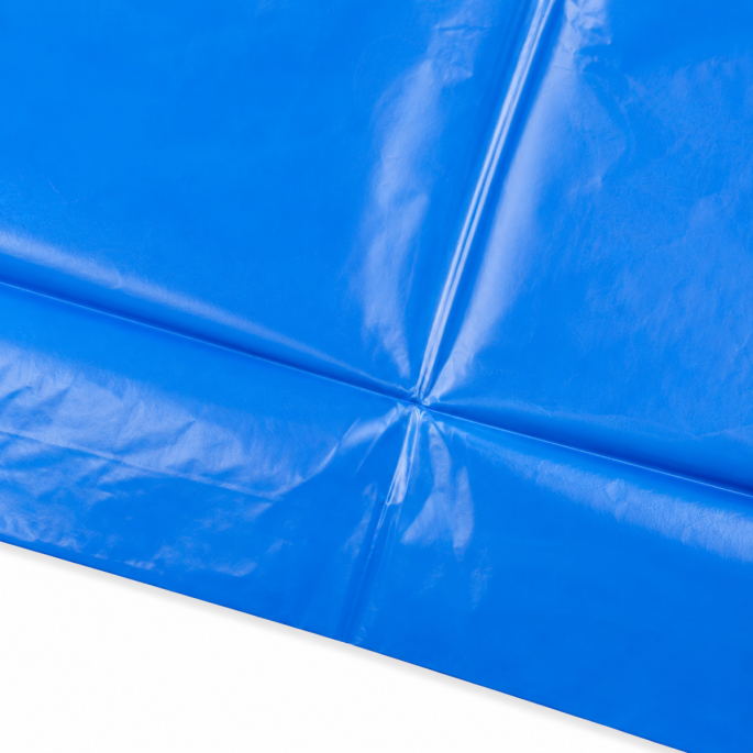 HDPE zak 20my blauw