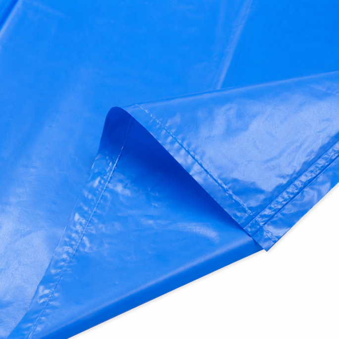 HDPE zak 20my blauw