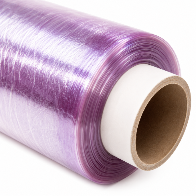 PVC cling folie 8my paars