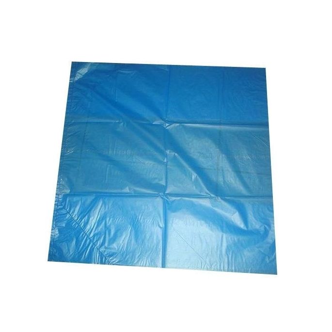 HDPE vlakke zakken 20my formaat 40 x 60 cm (Blauw)