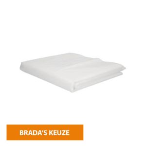 HDPE zak 35my transparant - formaat 540 x 800 mm