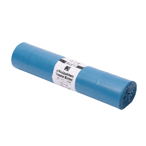 LDPE vuilniszakken blauw 50my 700x1100 mm