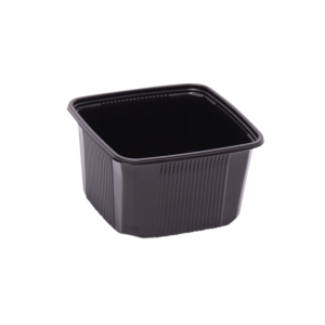 PP Pondsbakken formaat 114 x 114 x 58 mm (Zwart)