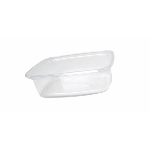 PP saladebakjes rechthoekig formaat 108 x 82 x 30 mm 150cc ( Transparent)