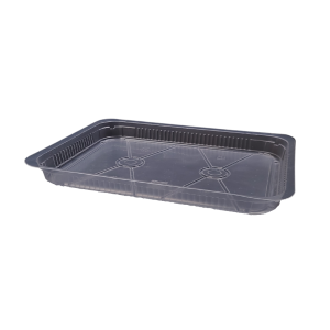 PP bakjes (M-25) formaat 260 x 190 x 25 mm (Transparant)
