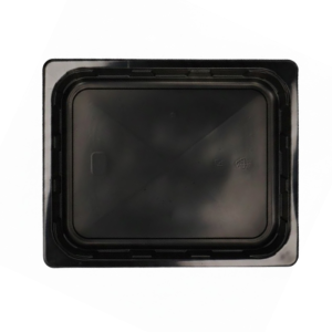 PP 1/2 gastro schaal SPG zwart bulk - formaat 325 x 265 x 50 mm